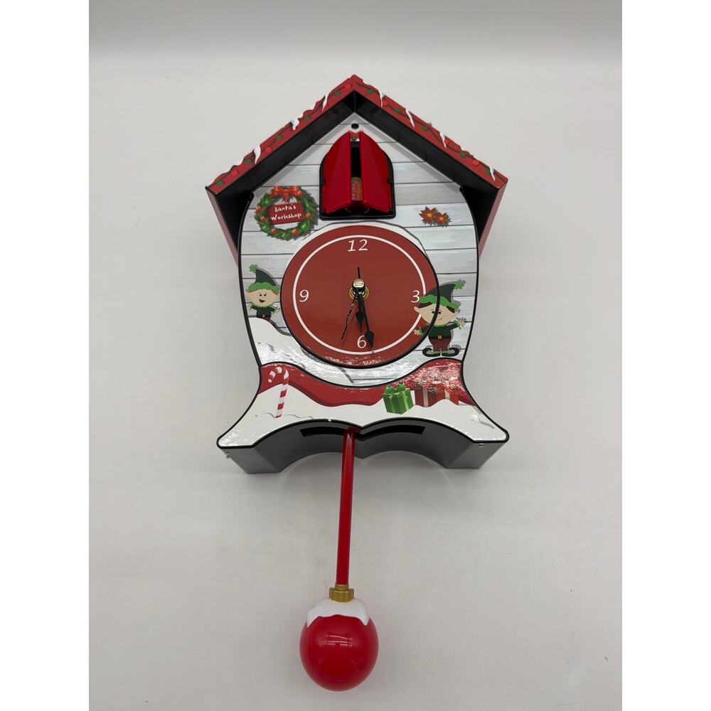 North Pole Cuckoo Sound‎ Clock by Mark Feldstein 12 Christmas Carols Music